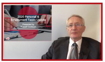 2020 Personal & Employment Taxes Update